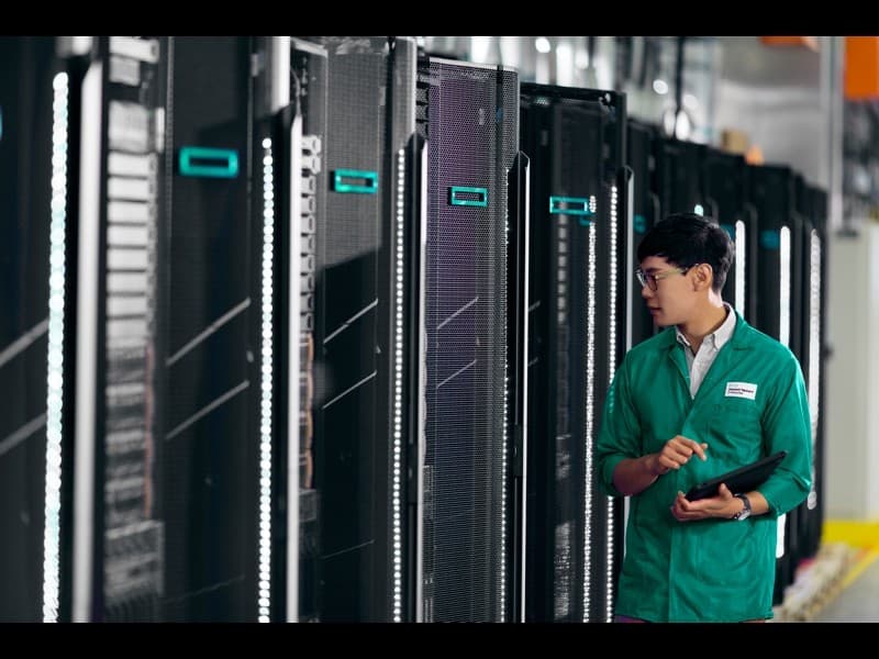 HPE Aruba Networking AP-ANT-328 is a black, high-gain, tri-band antenna with RP-SMA connector, designed for enhanced wireless performance in networking environments.
