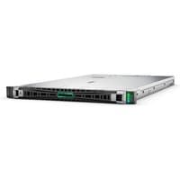 HPE ProLiant DL360 Gen12 server, silver chassis, black vented front panel, green accents, 8 small form factor bays.