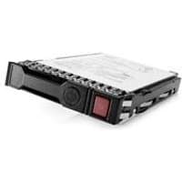 HPE 960GB 2.5" internal SSD with black casing, red latch, and visible connector pins.