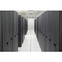 HPE ProLiant Compute DL3XX Gen12 1U server, black chassis, 2SFF x4 Tri-Mode U.3 bays, sleek front panel design.