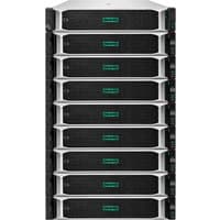 HPE StoreOnce 3660 96TB Upgrade LTU, black rack-mounted server with green logo accents and multiple drive bays.
