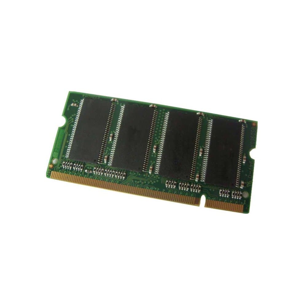 Green circuit board memory module with eight black memory chips, labeled "Hypertec 256MB PC100," designed for SDR SDRAM, featuring gold connectors on the bottom edge.