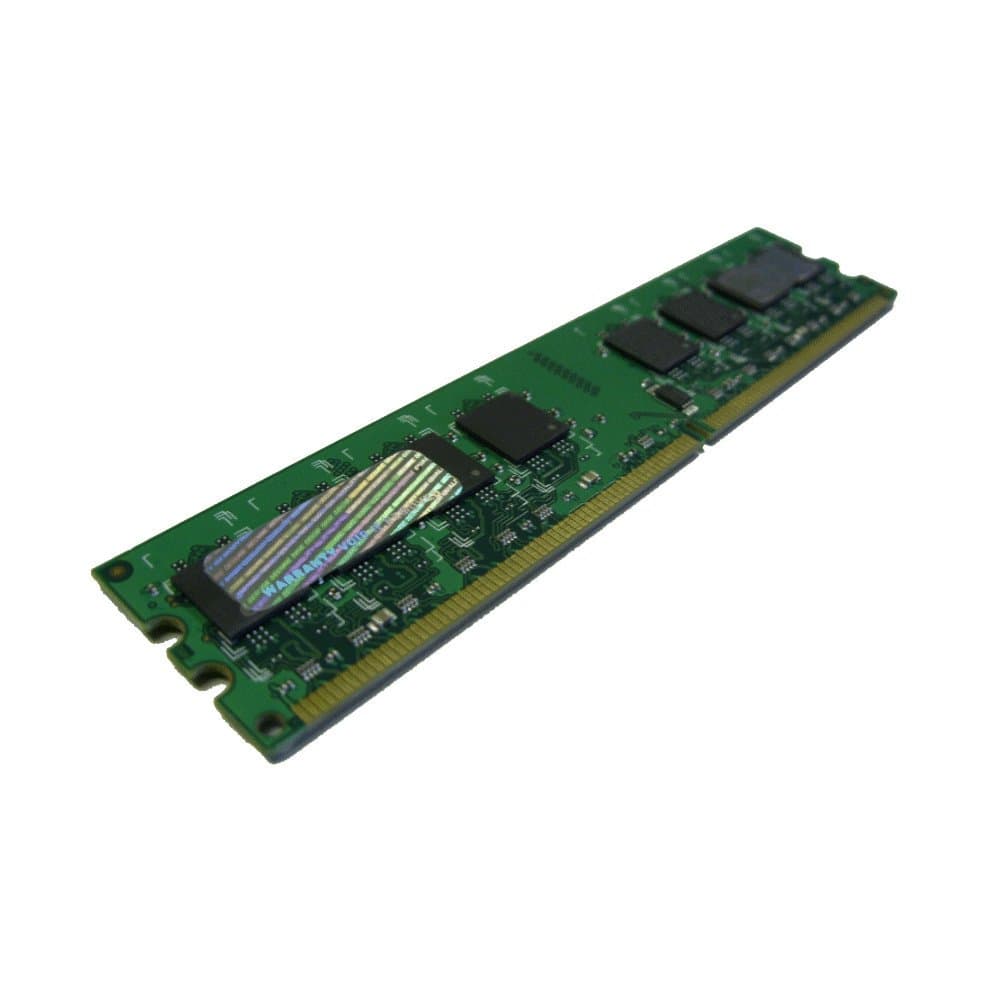 Green printed circuit board memory module with one 4GB DDR3 chip, featuring black memory chips and a gold connector edge, labeled for PC3-10600 and 1333 MHz speed.