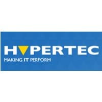 Blue Hypertec logo with yellow triangle and text "MAKING IT PERFORM" below.