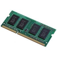 Green Hypertec DDR3 memory module with black chips, gold connectors, 2 GB capacity, 1066 MHz speed.