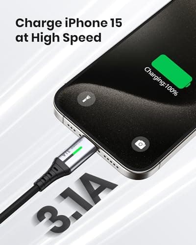 INIU USB C Charger Cable, 2m Type C Cable Fast Charging, Braided USB A to USB-C Phone Charger Cable USBC for iPhone 17 16 15 Pro Max, Samsung Galaxy S25 S24 Ultra, Pixel 10, iPad Air Switch Steam etc. - image 4