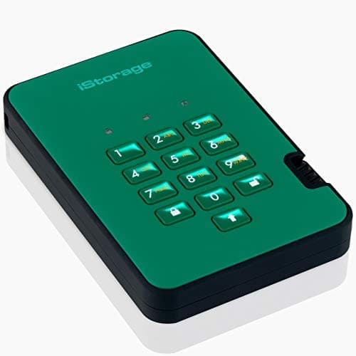 iStorage diskAshur² SSD 16TB Green | Secure Portable Solid State Drive - image 2