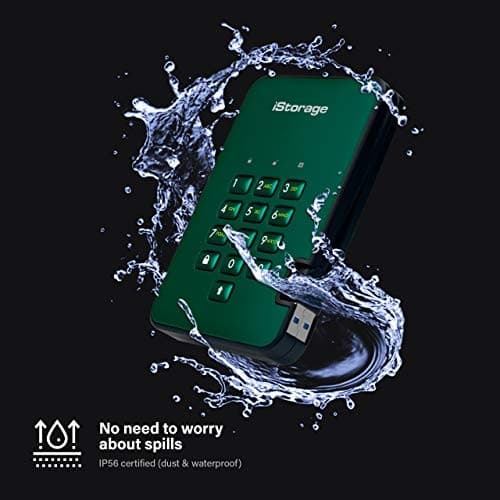 iStorage diskAshur² SSD 16TB Green | Secure Portable Solid State Drive - image 5