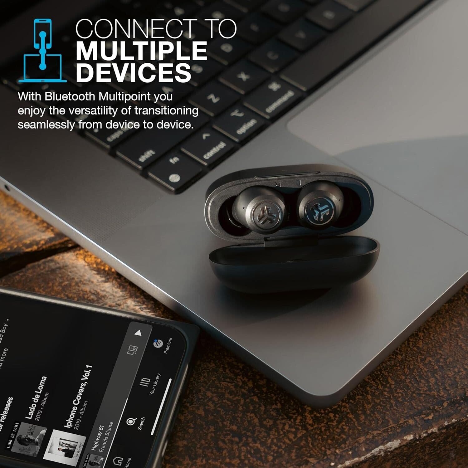 JLab JBuds Air ANC True Wireless Earbuds - Black - image 3