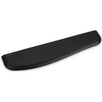 Black Kensington ErgoSoft wrist rest for slim keyboards with curved ergonomic design and soft-touch finish.