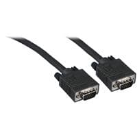 Black AV transmitter with dual VGA connectors, featuring a sturdy metal casing and compact design, ideal for high-quality audio and video signal transmission.
