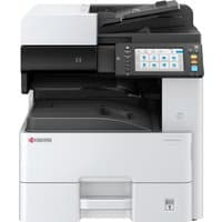 Kyocera ECOSYS MZ3201ix laser printer, white and black, with touchscreen panel and A3 paper tray.