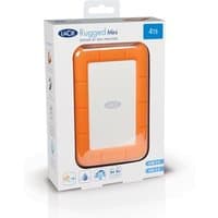 LaCie Rugged Mini 2TB External Hard Drive - Orange, Silver - image 4
