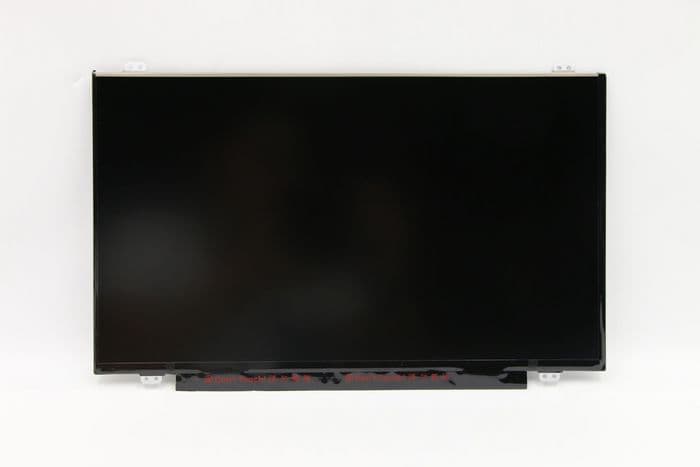 Lenovo 00NY673 notebook display in sleek black, featuring a glossy surface and no visible connectors, designed as a spare part for Lenovo laptops.