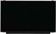 Black Lenovo 02DD009 notebook display spare part with a smooth surface and sleek design, featuring a rectangular shape and minimalistic edges.
