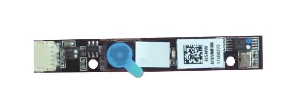 Lenovo 04X0297 notebook spare part camera module, featuring a black circuit board with a blue connector, white label, and various electronic components.