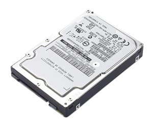 Lenovo 39R7366 internal hard drive, 73.4 GB capacity, 10,000 RPM speed, 2.5-inch SAS form factor, featuring a silver metal casing with printed labels and barcode.