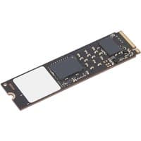 Black Lenovo 1TB M.2 PCIe 4.0 SSD with exposed chips and gold connector.