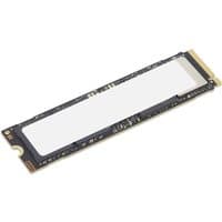 Lenovo 2 TB M.2 PCIe 4.0 SSD with black circuit board and gold connector edge.