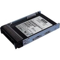Lenovo 1.6 TB 2.5" internal solid state drive with black casing and visible label detailing specifications.