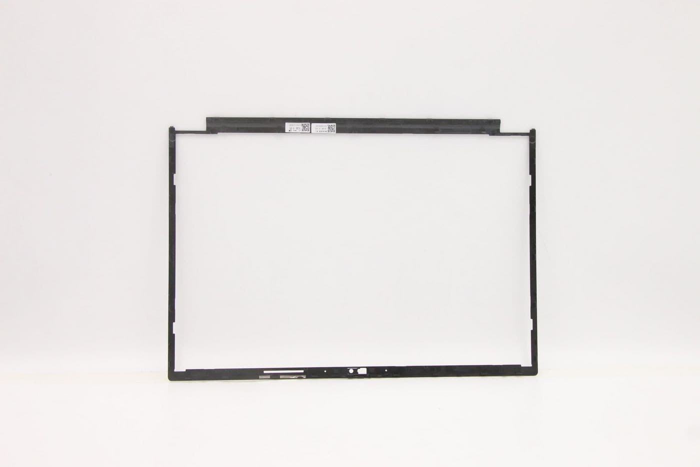 Black metal frame with a rectangular shape, featuring cutouts for ports and connectors, designed for the Lenovo EZEL EZEL model.
