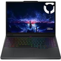 Black Lenovo Legion 5 laptop with RGB keyboard, 15.1" display, sleek design, and NVIDIA GeForce RTX graphics.