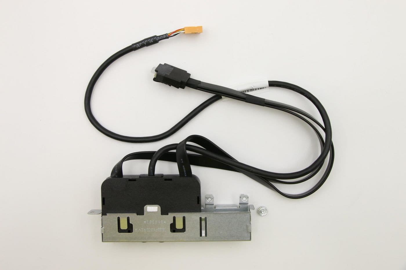 Lenovo MECH_SM Murry 20L US-K-S features a black and silver connector with multiple wires, designed for electronic integration and connectivity.