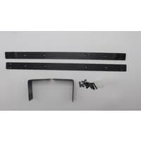 Black Lenovo MECH_SM Smr mounting brackets with screws and L-shaped support bracket.