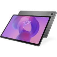 Lenovo Tab K12 tablet, 12.1" display, gray finish, rear camera, slim bezels, and sleek design.