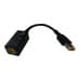 Black Lenovo ThinkPad Slim Power Conversion Cable featuring a rectangular connector with a USB end, designed for efficient power conversion.