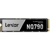 Lexar 2TB M.2 PCIe 4.0 NVMe SSD with black casing, silver label, and gold connector.