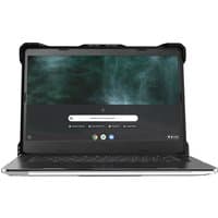 Black and clear protective case for Asus 1100 Series 11.6" laptops, showing rugged edges and transparent back.