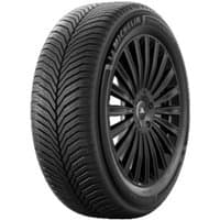 Michelin CrossClimate 3 tire, 195/60 R18, black with rim protection ridge, V-shaped tread pattern.