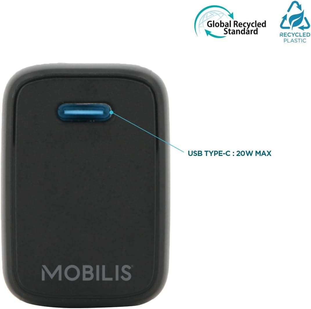 Mobilis 001361 mobile device charger Universal Black AC Auto - image 3