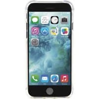 Transparent Mobilis 057005 mobile phone case for 4.7-inch device, showcasing phone screen with app icons.