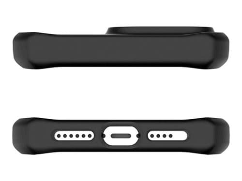 Black Mobilis mobile phone case designed for 15.5 cm (6.1") devices, featuring a sleek, durable material with precise cutouts for ports and buttons.
