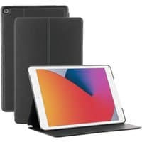 Black Mobilis RE.LIFE 10.2" folio case with sleek design, foldable stand, and protective cover for tablets.