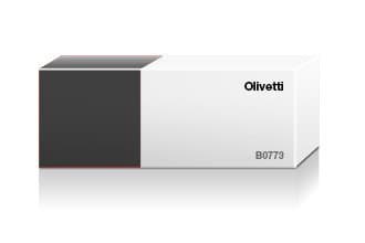 Magenta toner cartridge in a sleek white and black box, labeled "Olivetti B0773," designed for 10K pages with Olivetti D-Color P 226 printers.
