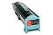 Black toner kit with a turquoise base, designed for Olivetti PG L 2150, capable of printing 25,000 pages, featuring a clear label for easy identification.
