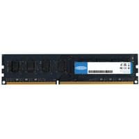 Black Origin Storage 4GB DDR3 RAM module with blue label, gold connectors, and visible memory chips.