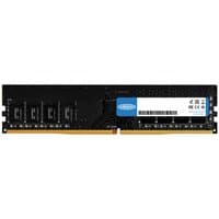 Black Origin Storage 8GB DDR4 UDIMM with gold connectors, blue label, and visible memory chips on one side.