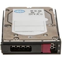 Origin Storage 2TB 3.5in NearLine SAS HDD in black hot swap caddy with visible connectors and Origin logo.