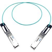 Teal Origin Storage active optical cable with silver connectors, 5 meters long, Palo Alto compatible.