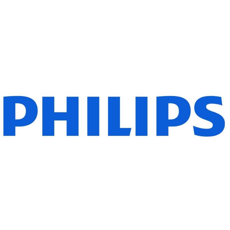 Philips 5000 Series monitor features a sleek black design with a large 49-inch screen, offering a resolution of 5120 x 1440 pixels and a dual QHD LCD display.