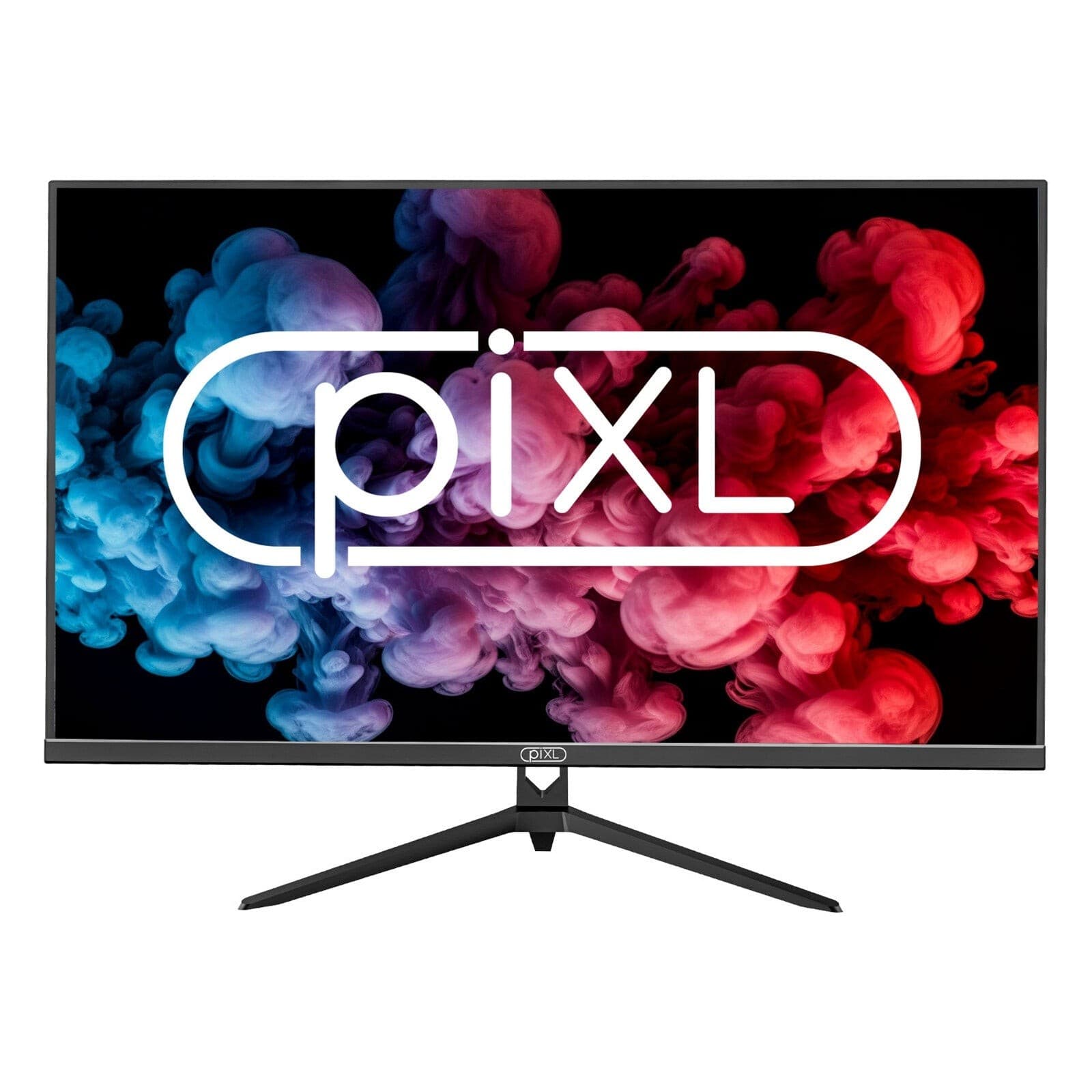 32-inch frameless monitor featuring a vibrant IPS LCD panel with Full HD resolution (1920x1080), 4ms response time, 75Hz refresh rate, and a sleek black stand.
