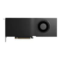 Black graphics card with a sleek design, featuring a large circular cooling fan and PCI-Express connector, labeled "PNY Nvidia RTX Pro 5000" with 48GB GDDR7 memory.