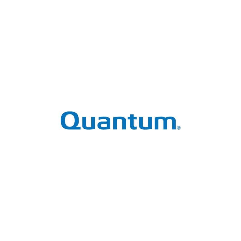 Quantum TC-L92BN-AR backup storage tape cartridge, featuring a sleek design with a black and silver exterior, labeled with the Quantum logo in blue.