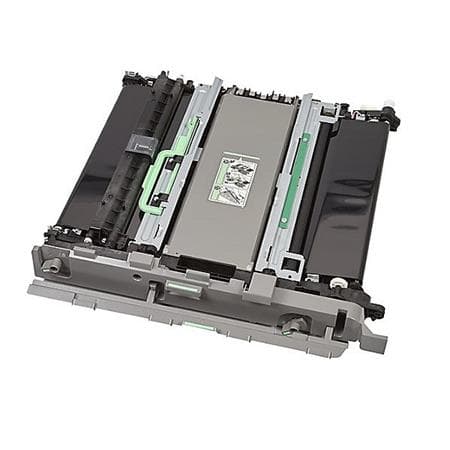 Transfer unit in gray and black plastic with green accents, designed for Ricoh SP C 840, capable of printing 200,000 pages.