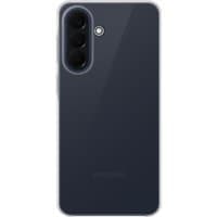 Transparent Samsung mobile phone case for 6.7" device, sleek design with precise camera and button cutouts.