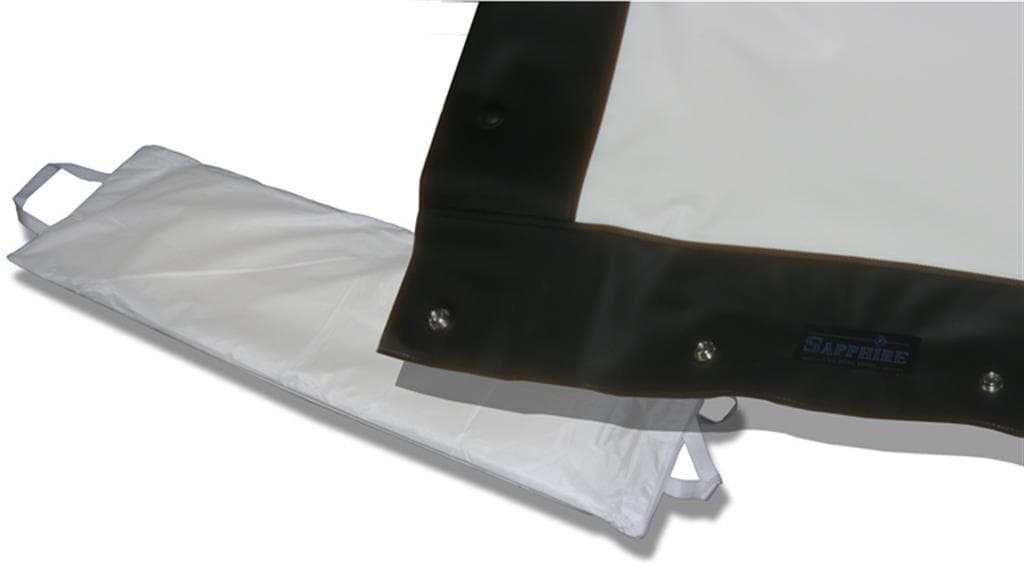 Sapphire AV SFFS203FRFABRIC projection screen material Front PVC White - image 2